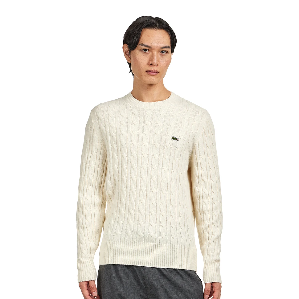 Lacoste - Carded Wool Crew Neck Sweater