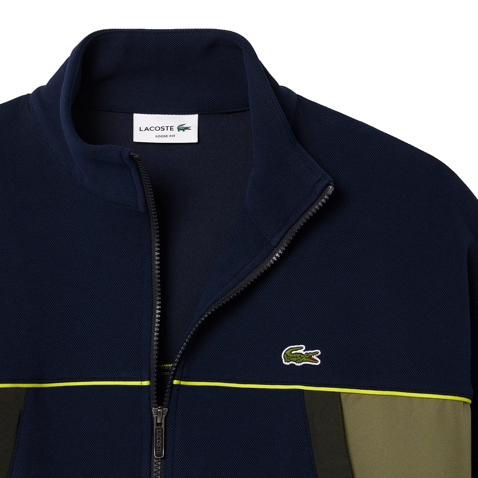 Lacoste - Double Face Piqué Zipped Jacket