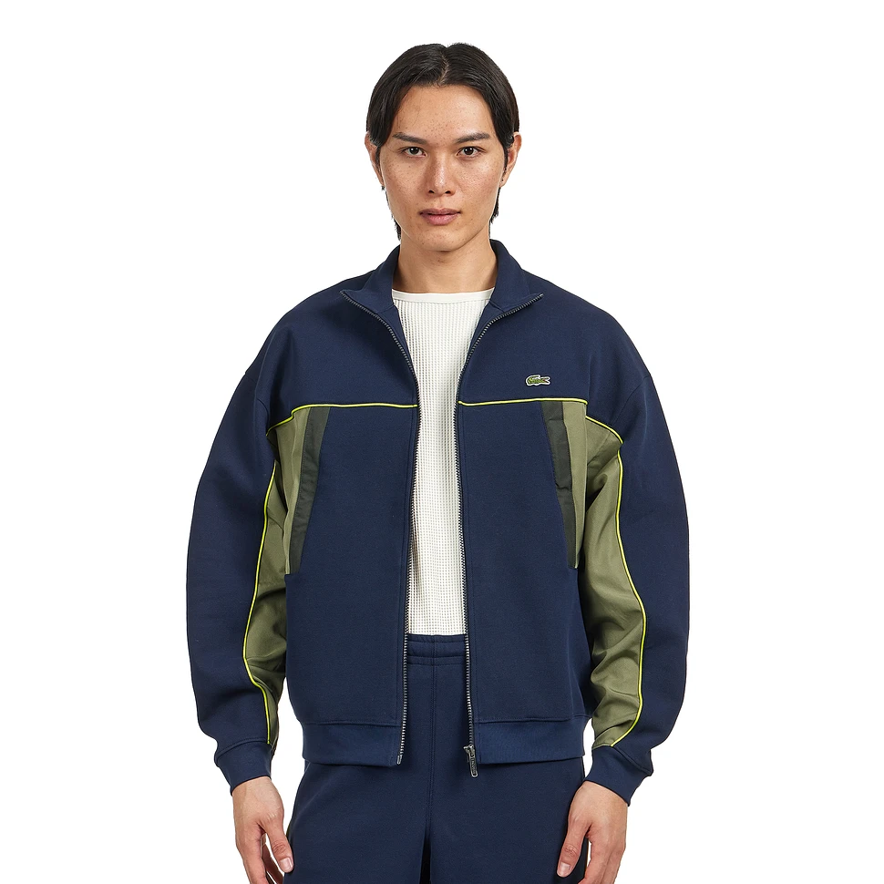 Lacoste - Double Face Piqué Zipped Jacket