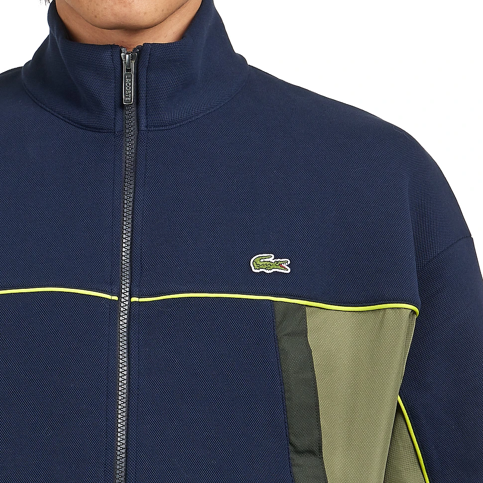 Lacoste - Double Face Piqué Zipped Jacket