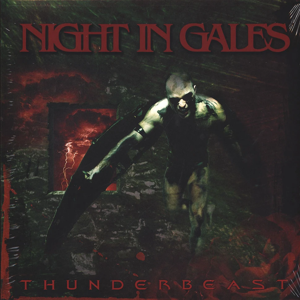 Night In Gales - Thunderbeast Yellow Black Marbled Vinyl Edition