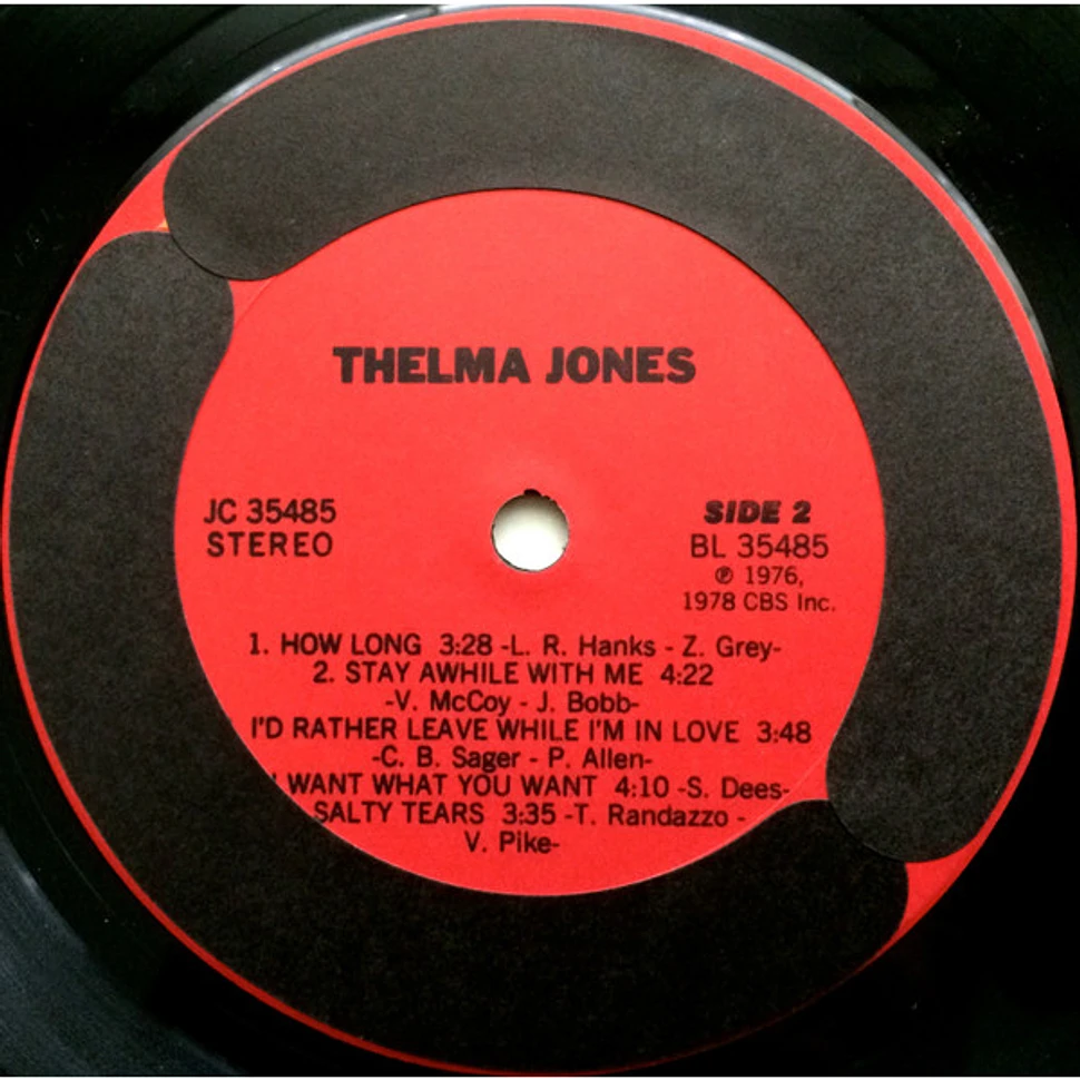 Thelma Jones - Thelma Jones