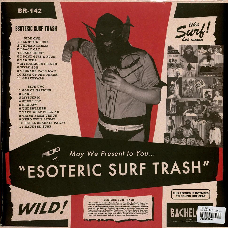 Tape Man - Esoteric Surf Trash Limited Edition Vinyl Edition