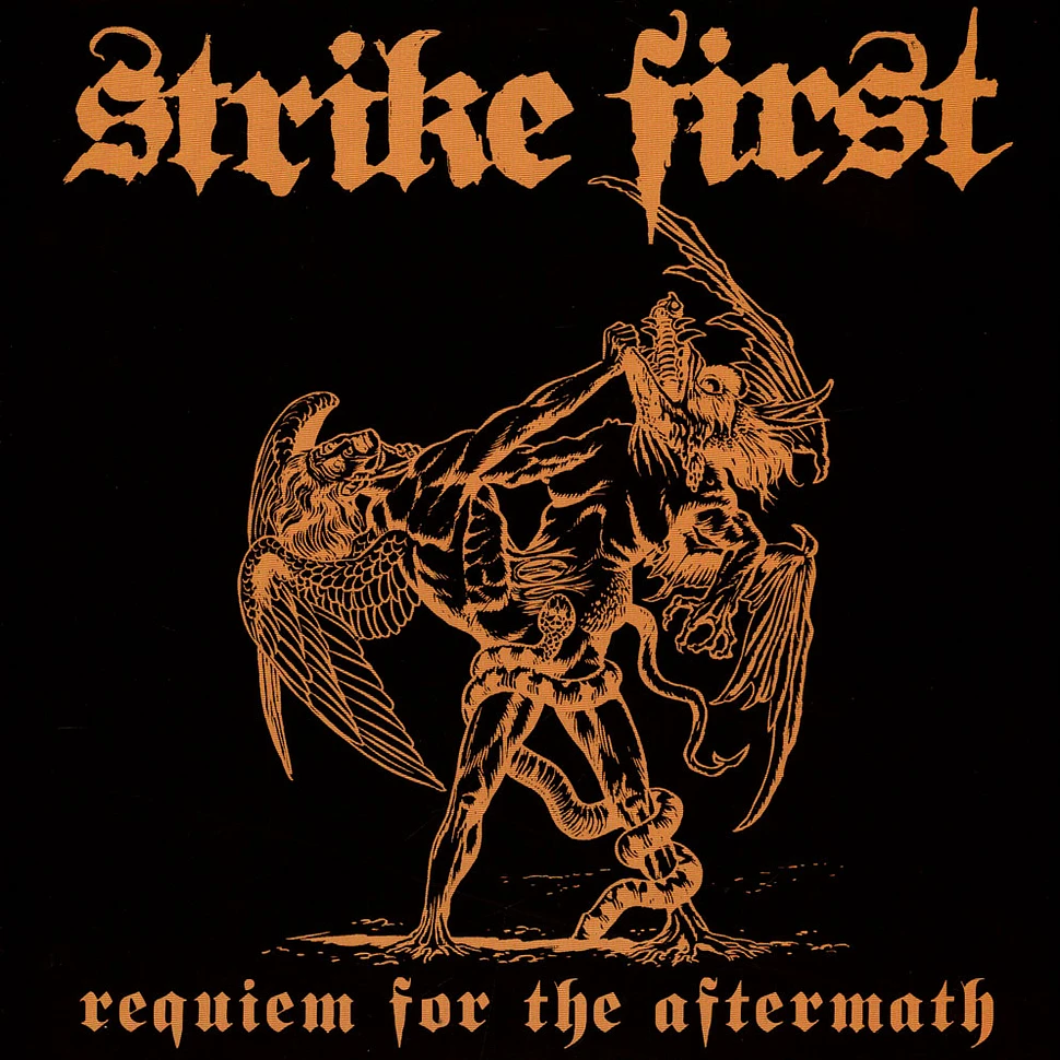 Strike First - Requiem For The Aftermath Black Vinyl Edition