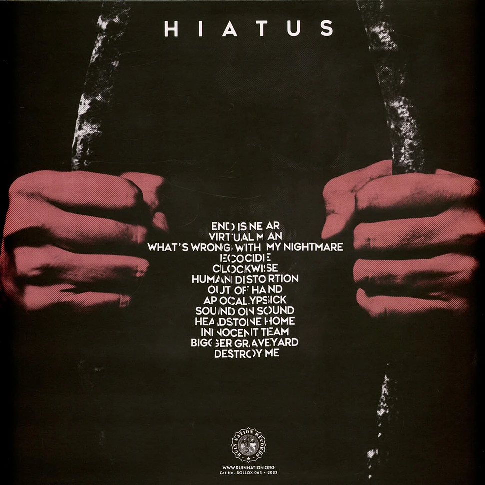 Hiatus - Out Of Hand Black Vinyl Edition