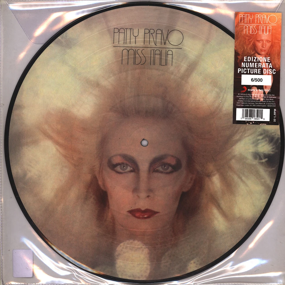 Patty Pravo - Miss Italia Picture Disc Edition