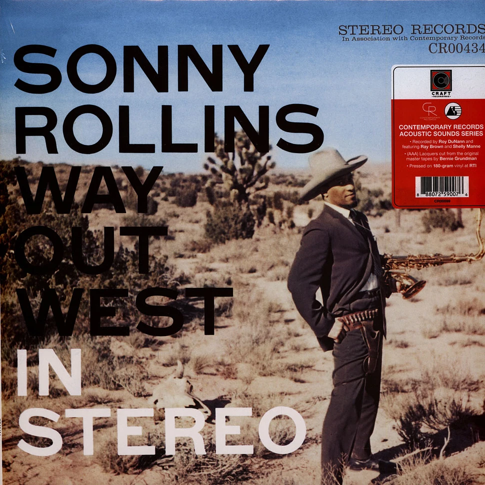 Sonny Rollins - Way Out West Limited Contemporary Records