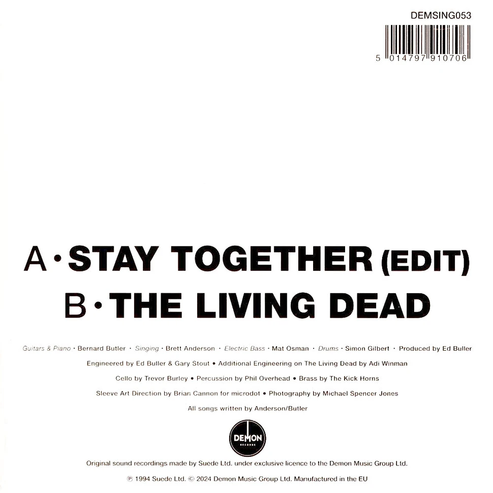 Suede - Stay Together / The Living Dead Picture Disc Edition