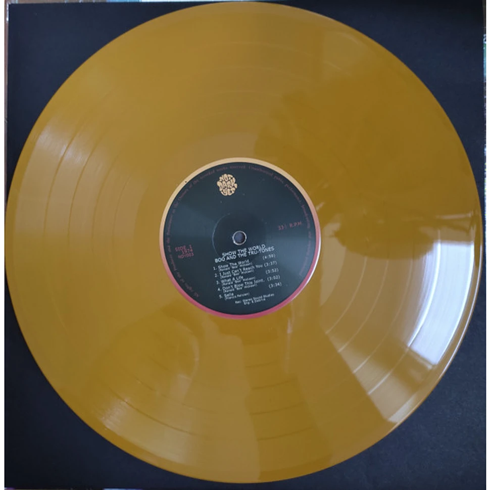 Boo And The Tru-Tones - Show The World Gold Vinyl Edition