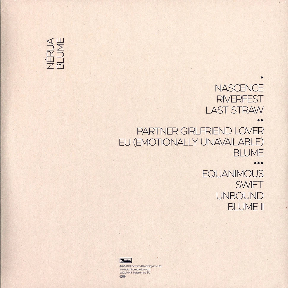 Nérija - Blume Black Vinyl Edition