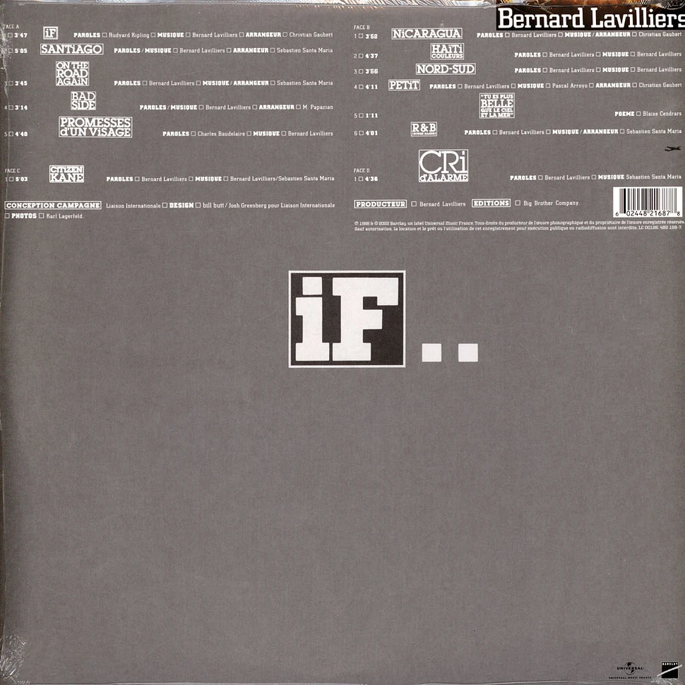 Bernard Lavilliers - If