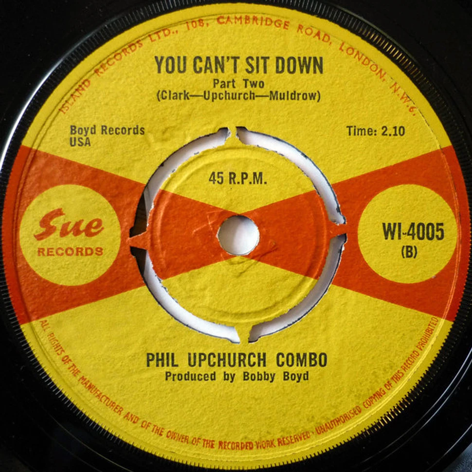 Phil Upchurch Combo - You Can't Sit Down