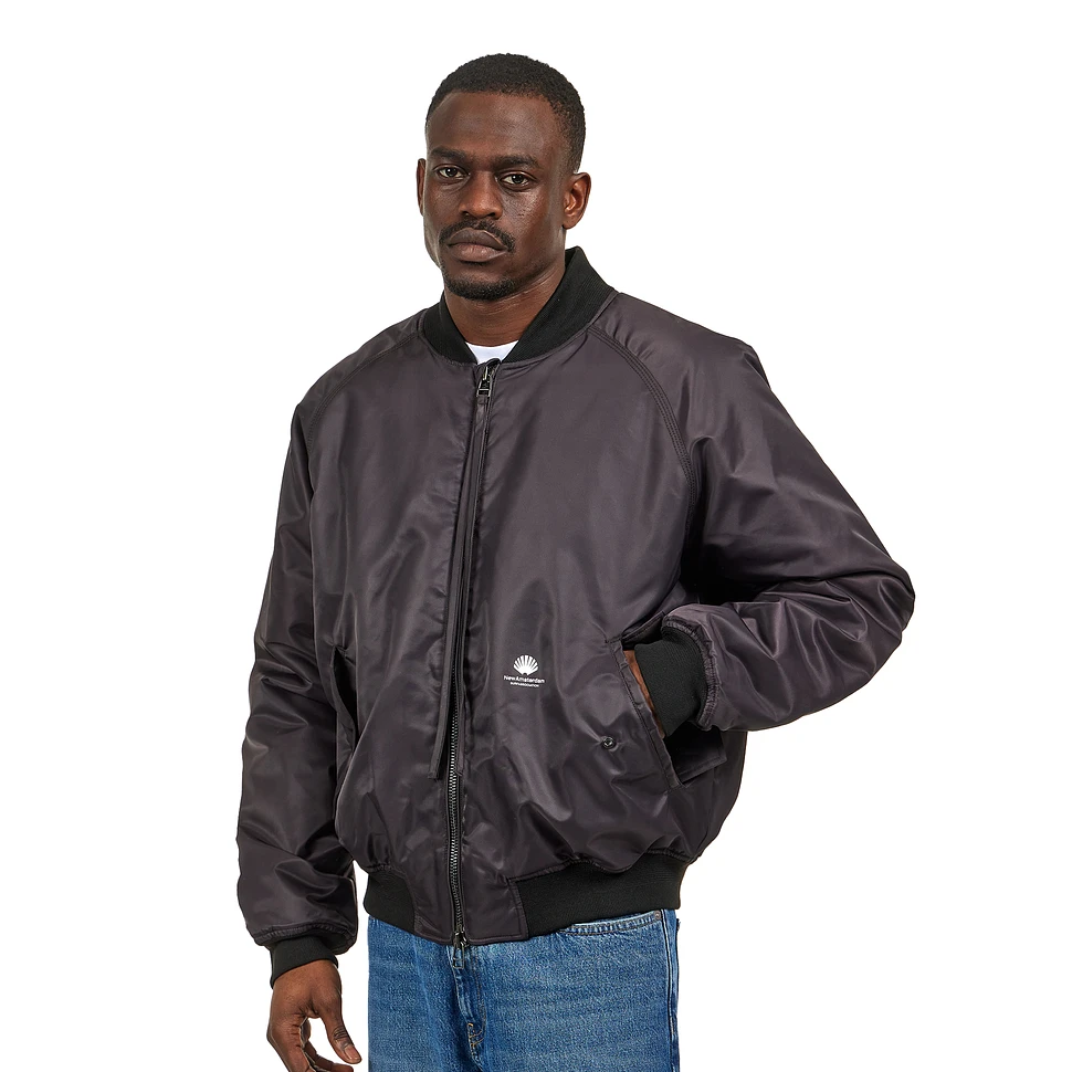New Amsterdam Surf Association ジャケット New Amsterdam Surf Association LEATHER JACKET BOXY FIT