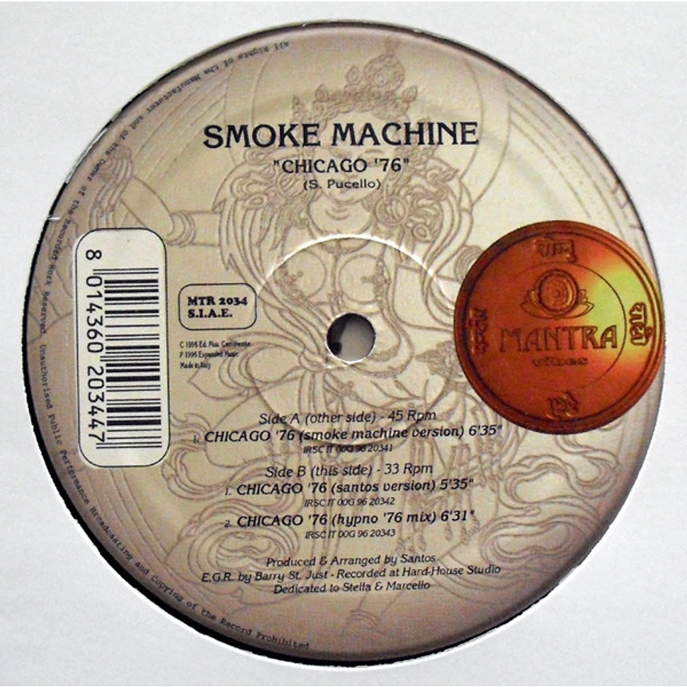 Smoke Machine - Chicago '76