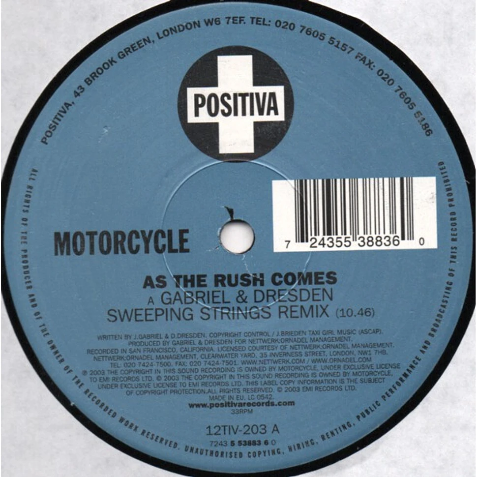 Motorcycle - As The Rush Comes
