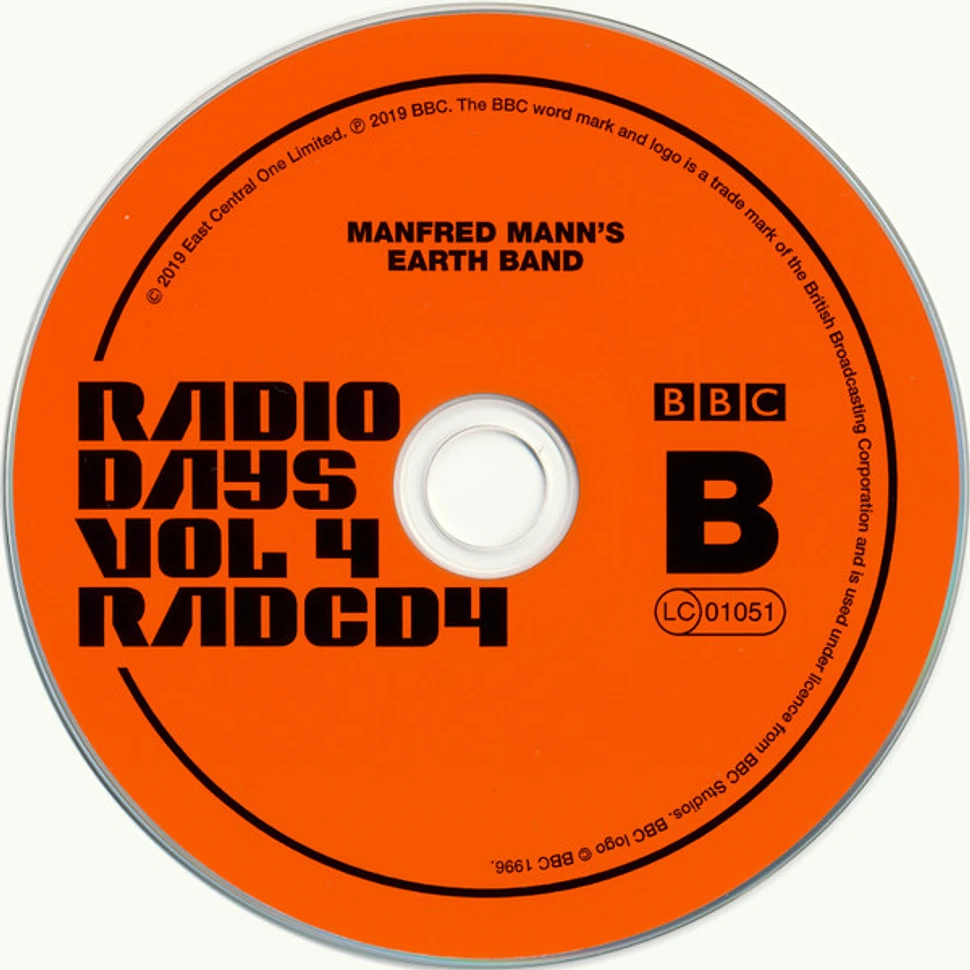 Manfred Mann's Earth Band - Radio Days Vol 4 (Live At The BBC 70-73)
