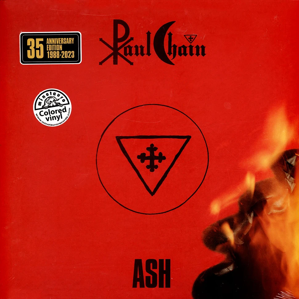 Paul Chain - Ash 35th Anniversary Red Marbled Vinyl Edition