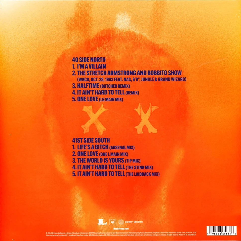 Nas - Illmatic: Remixes & Rarities Vinyl Record Store Day 2024
