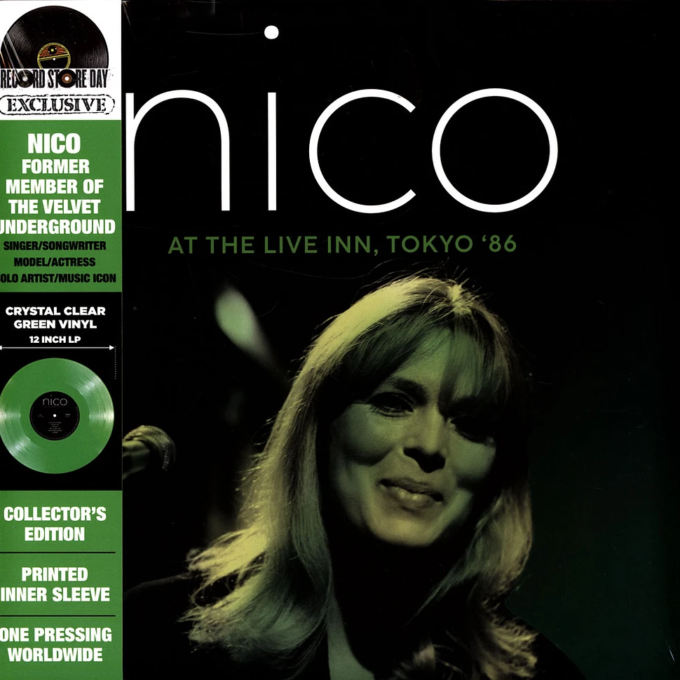 Nico - At The Live Inn, Tokyo Record Store Day 2024 Clear Green Vinyl Edition