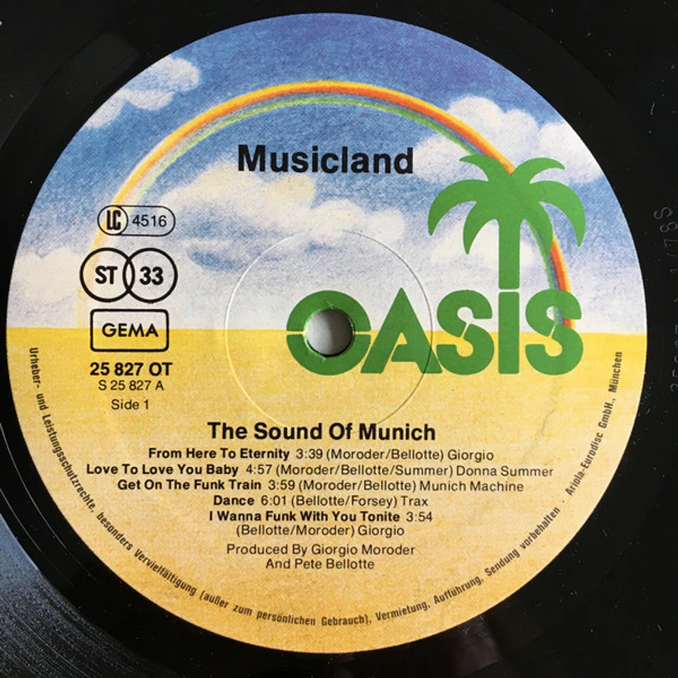 V.A. - Musicland - The Sound Of Munich