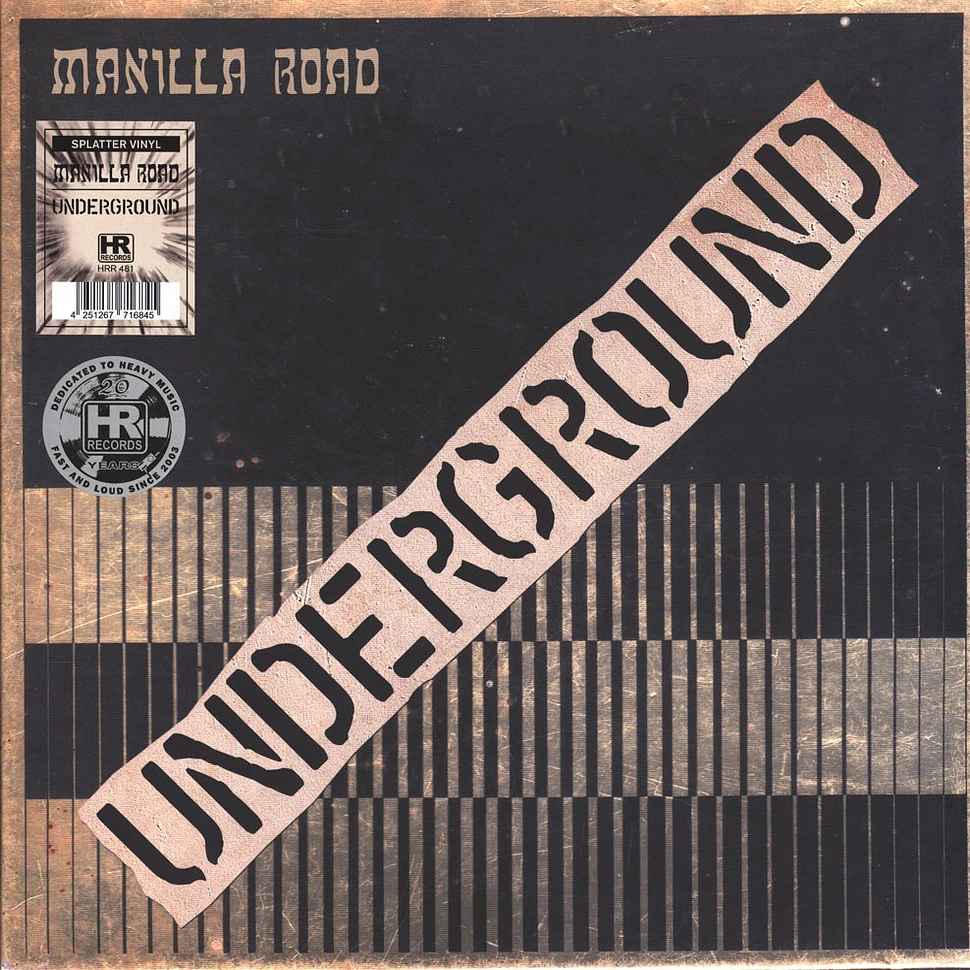 Manilla Road - Underground Splatter Vinyl Edition