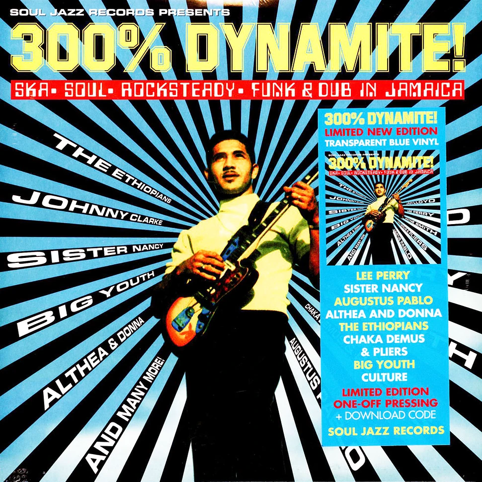 Soul Jazz Records presents - 300% Dynamite! Ska, Soul, Rocksteady, Funk & Dub In Jam Record Store Day 2024 Edition