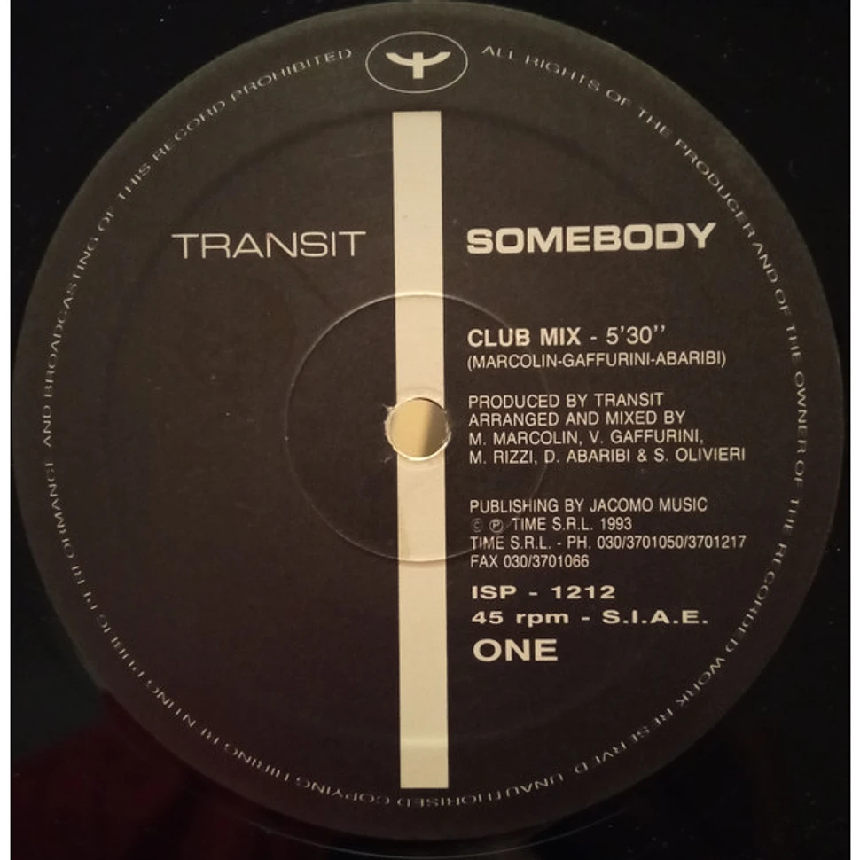 Transit - Somebody