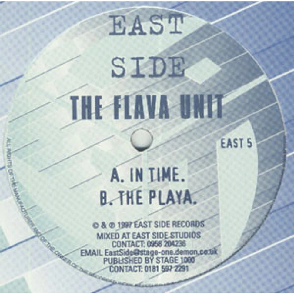The Flava Unit - In Time / The Playa