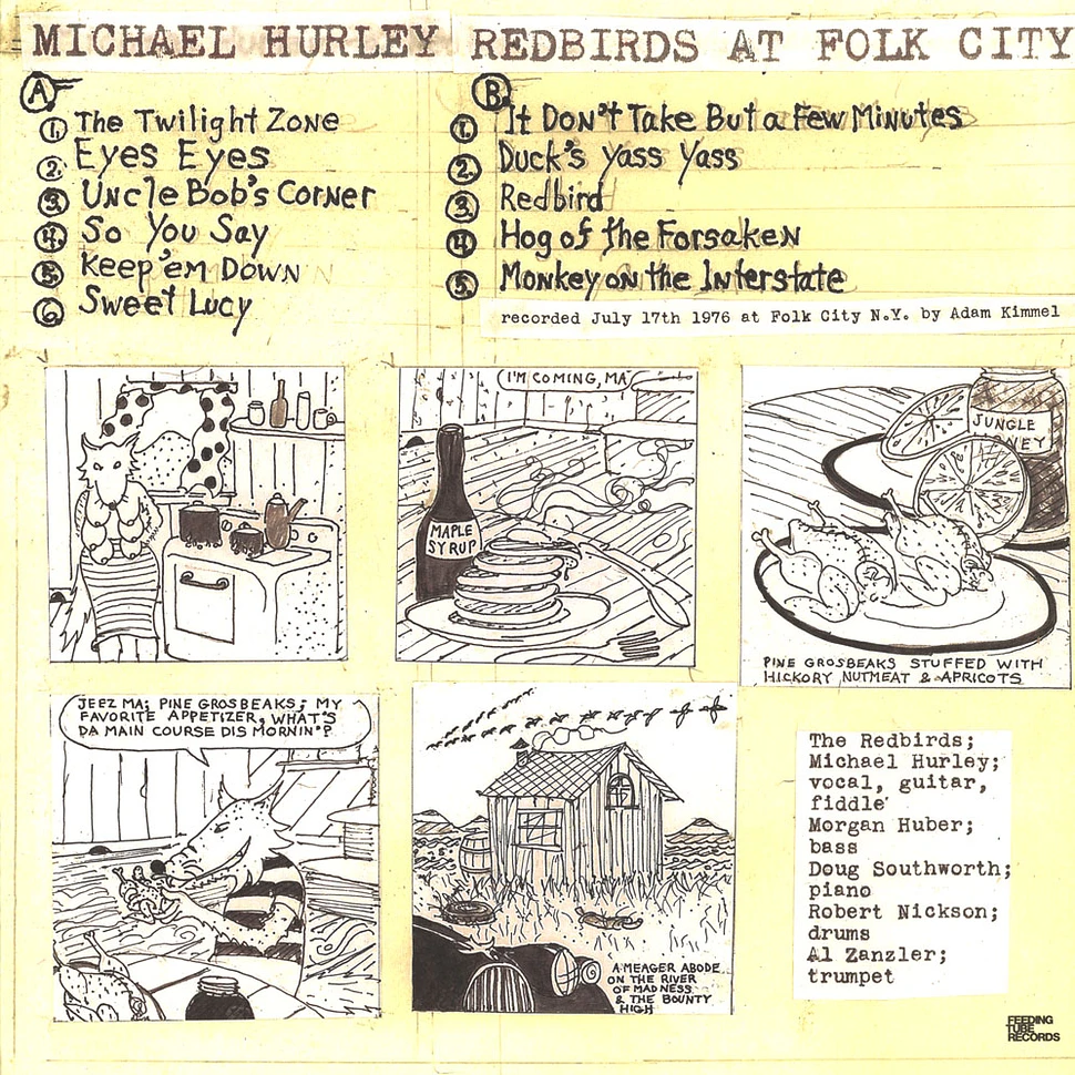 Michael Hurley - Redbirds At Folk City