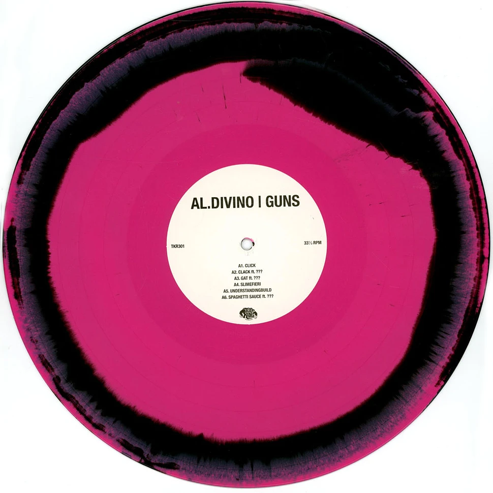 Al.Divino - Guns Pink / Black Vinyl Edition