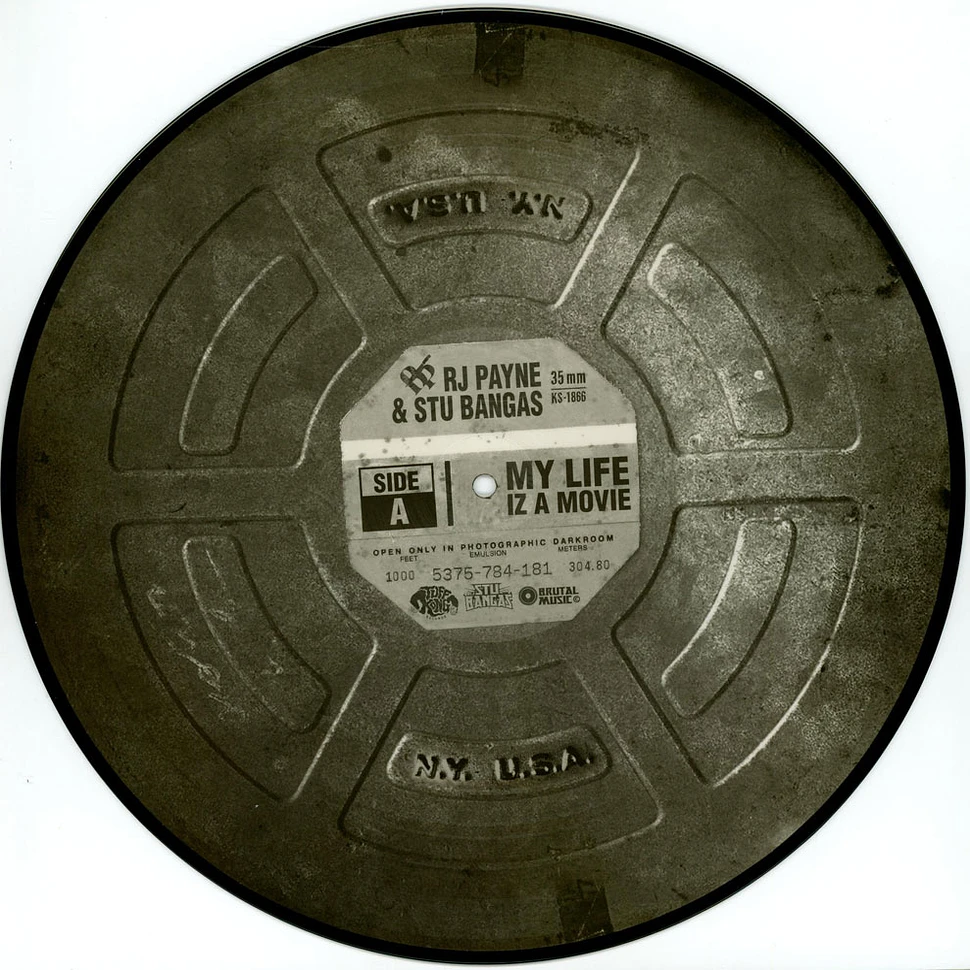 Rj Payne X Stu Bangas - My Life Iz A Movie Picture Disc Vinyl Edition