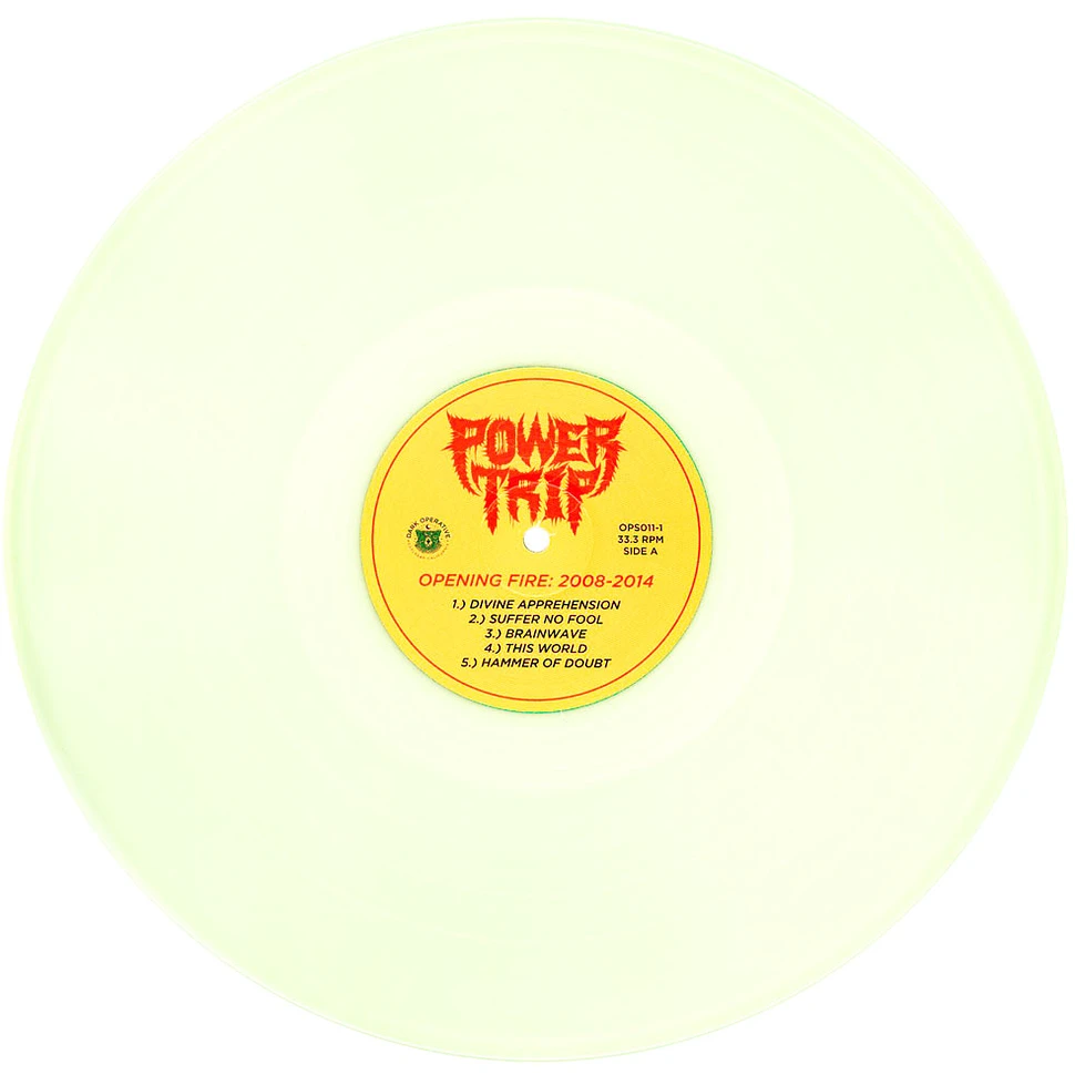 Power Trip - Opening Fire: 2008-2014 Coke Bottle Clear Vinyl Edition