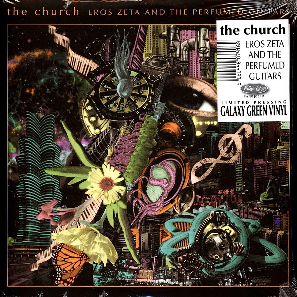 The Church - Eros Zeta & The Perfumed Guitars Galaxy Green Vinyl Edition