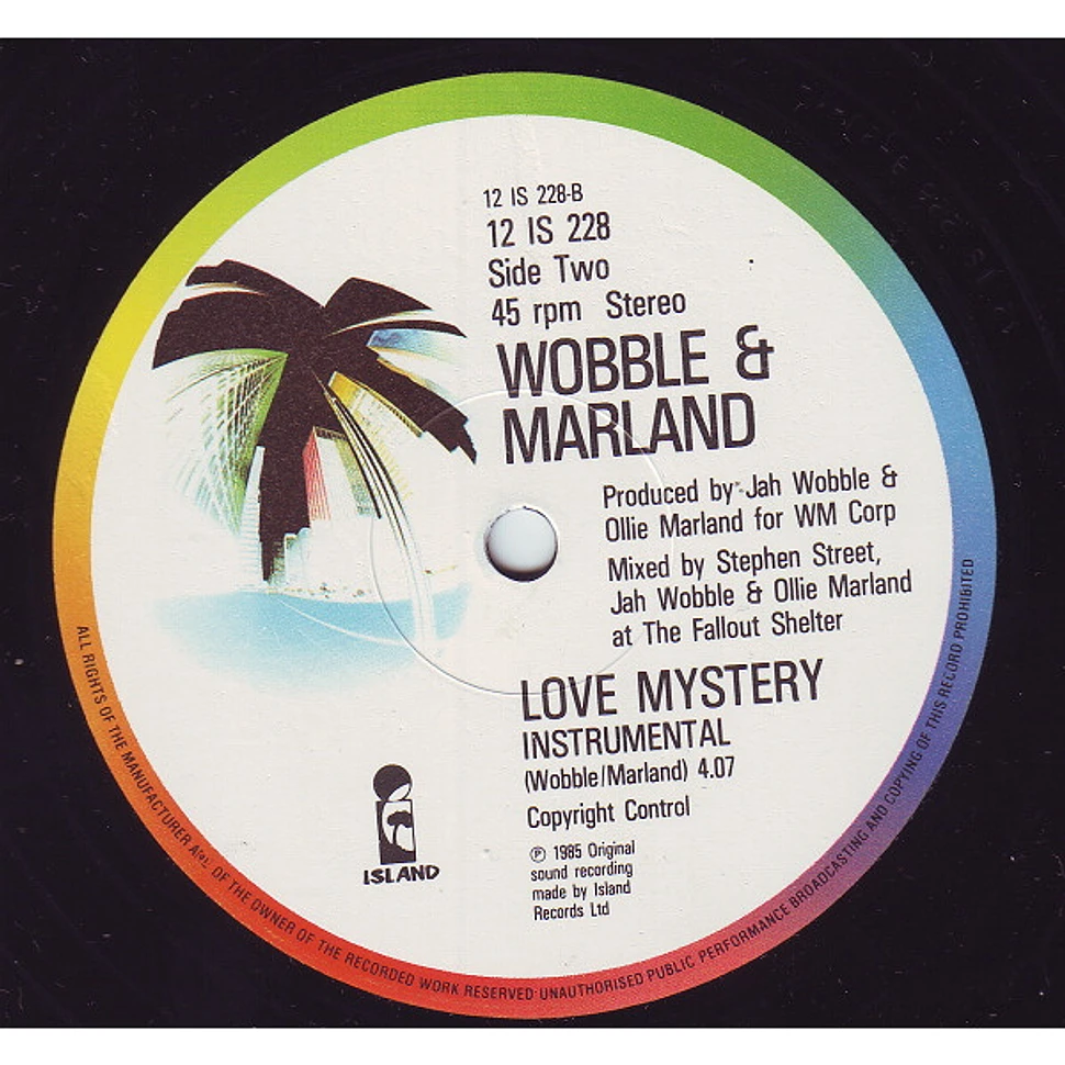 Jah Wobble & Ollie Marland - Love Mystery