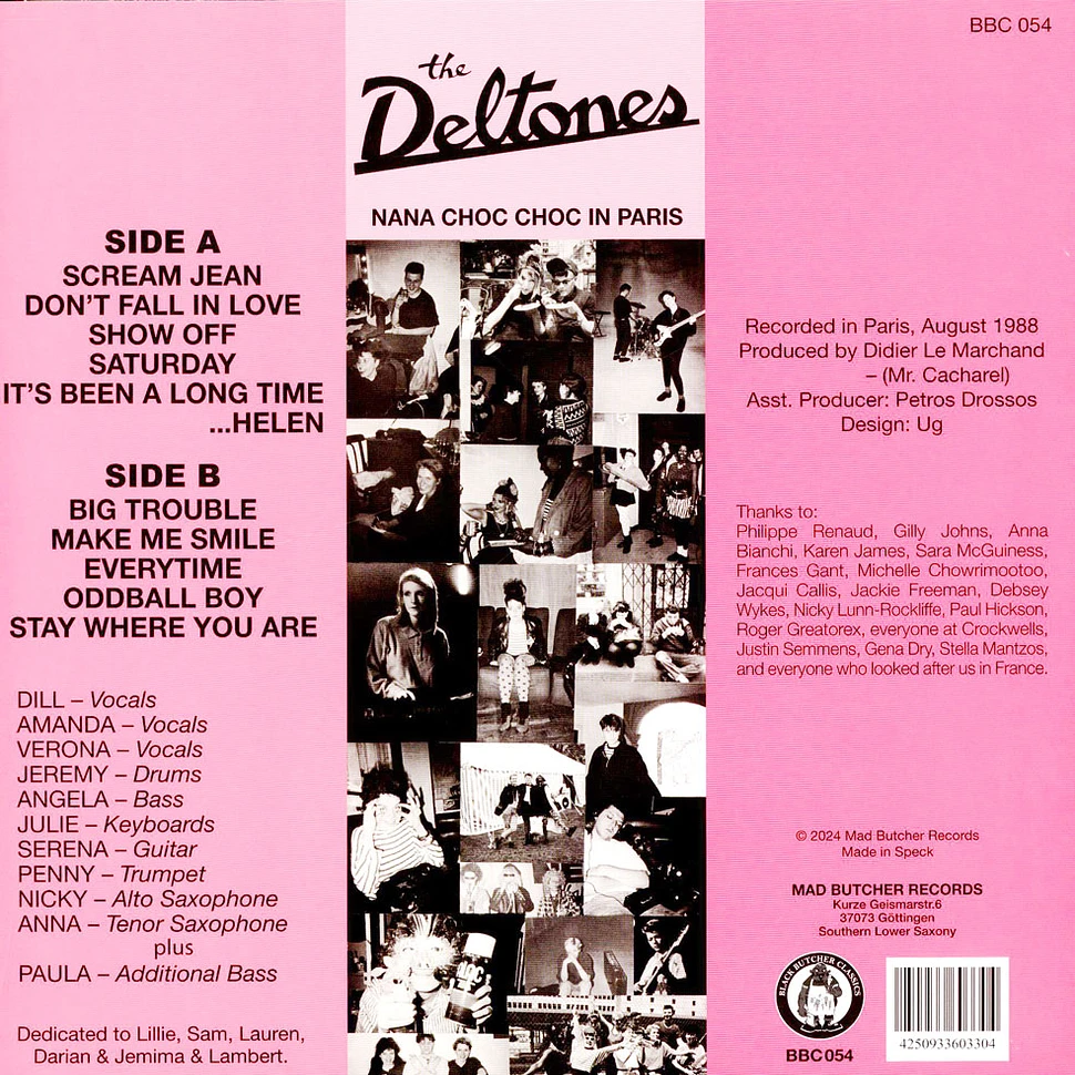 Deltones - Nana Choc Choc In Paris