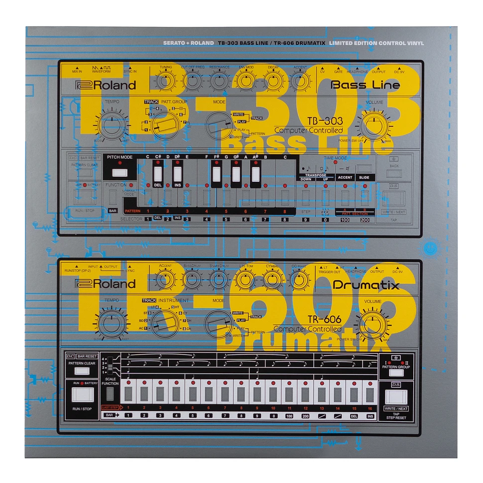 Serato - TB-303 / TR-606 Limited Edition Control Vinyl