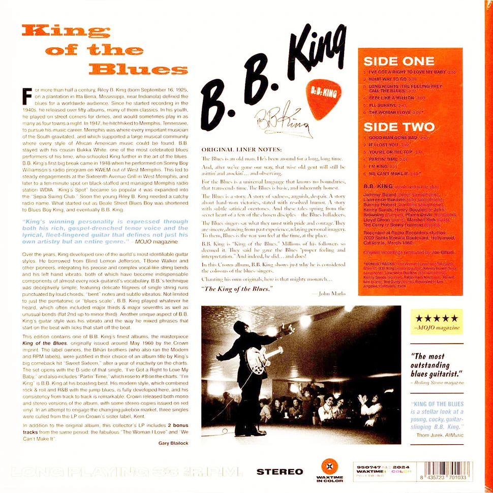 B.B. King - King Of The Blues Limited Edition +2 Bonus Tracks