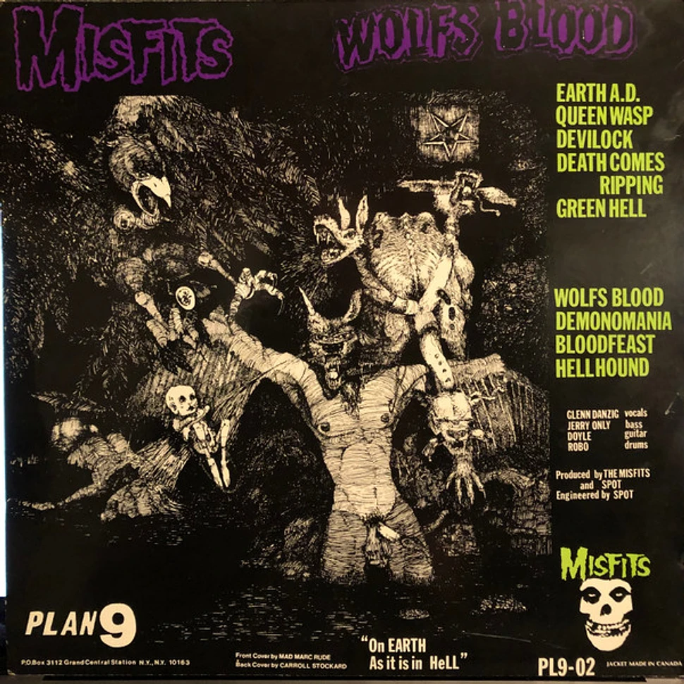 Misfits - Earth A.D. / Wolfs Blood