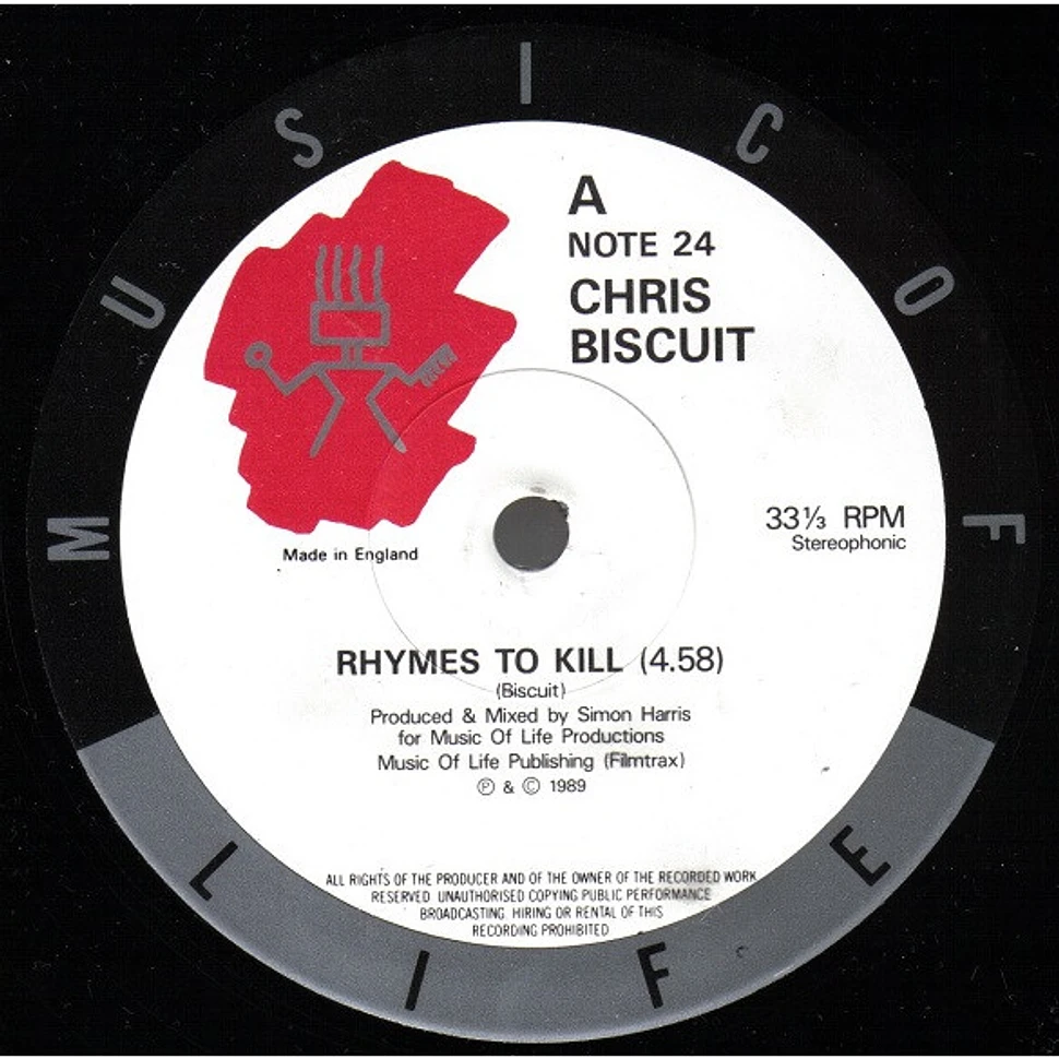 Chris Biscuit - Rhymes To Kill