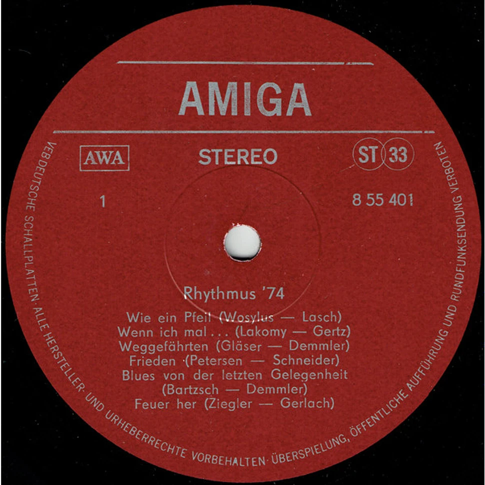 V.A. - Rhythmus '74