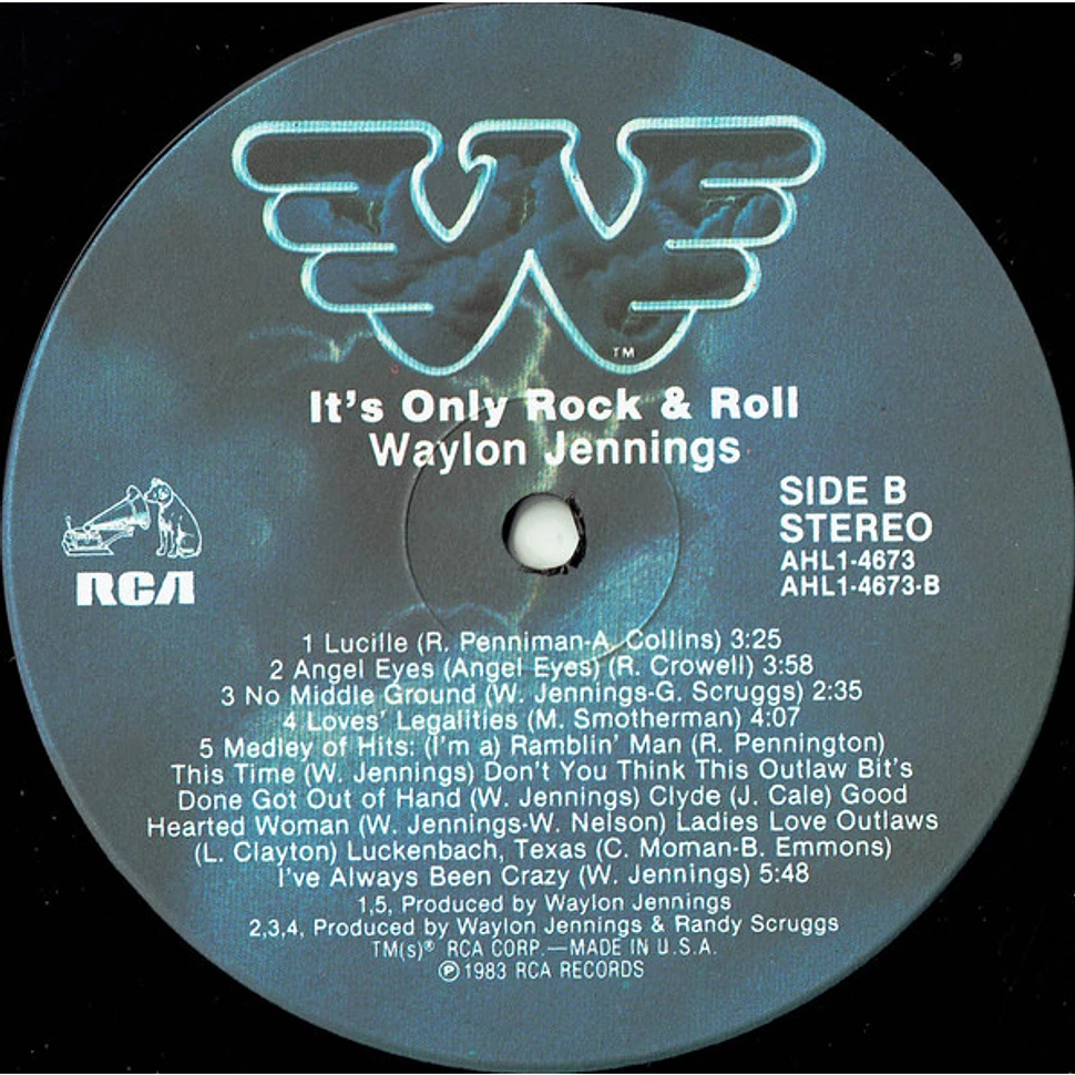Waylon Jennings - It's Only Rock & Roll