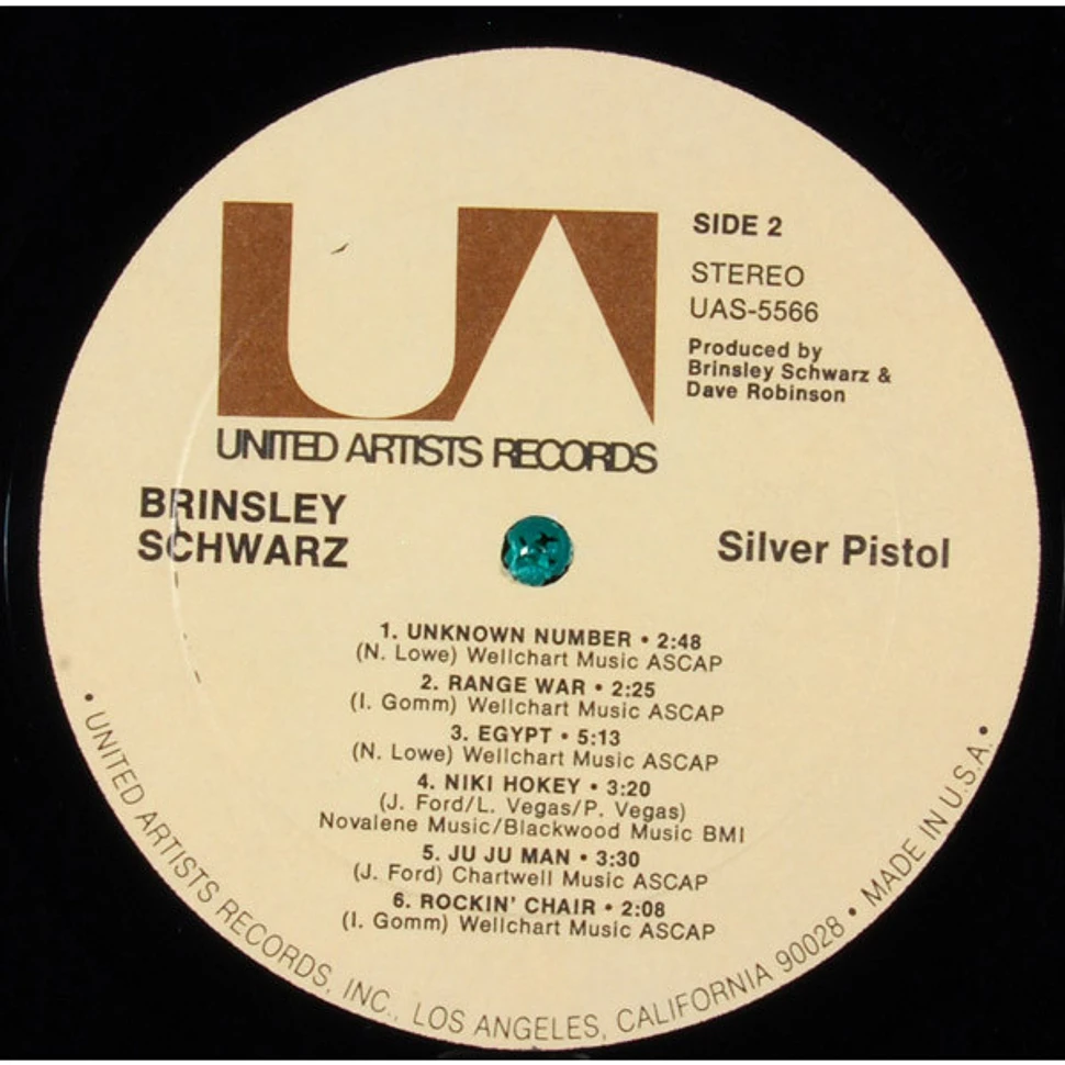 Brinsley Schwarz - Silver Pistol
