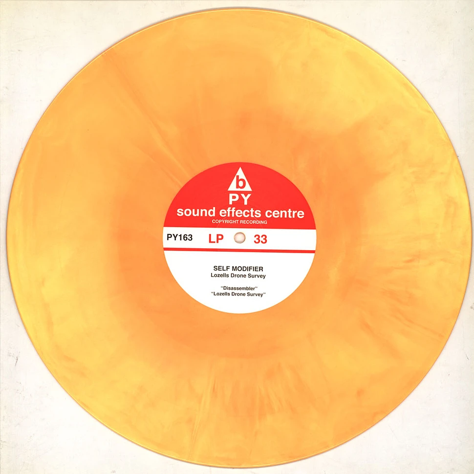 Self Modifier - Lozells Drone Survey Orange Marbled Vinyl Edition