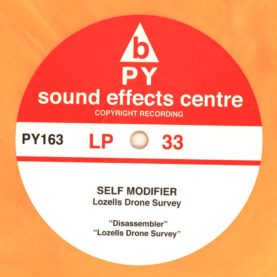 Self Modifier - Lozells Drone Survey Orange Marbled Vinyl Edition
