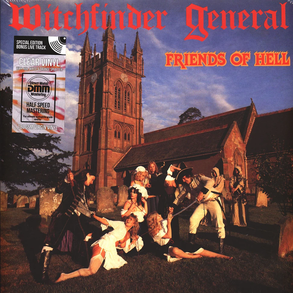 Witchfinder General - Friends Of Hell Limited Splatter Vinyl Edition