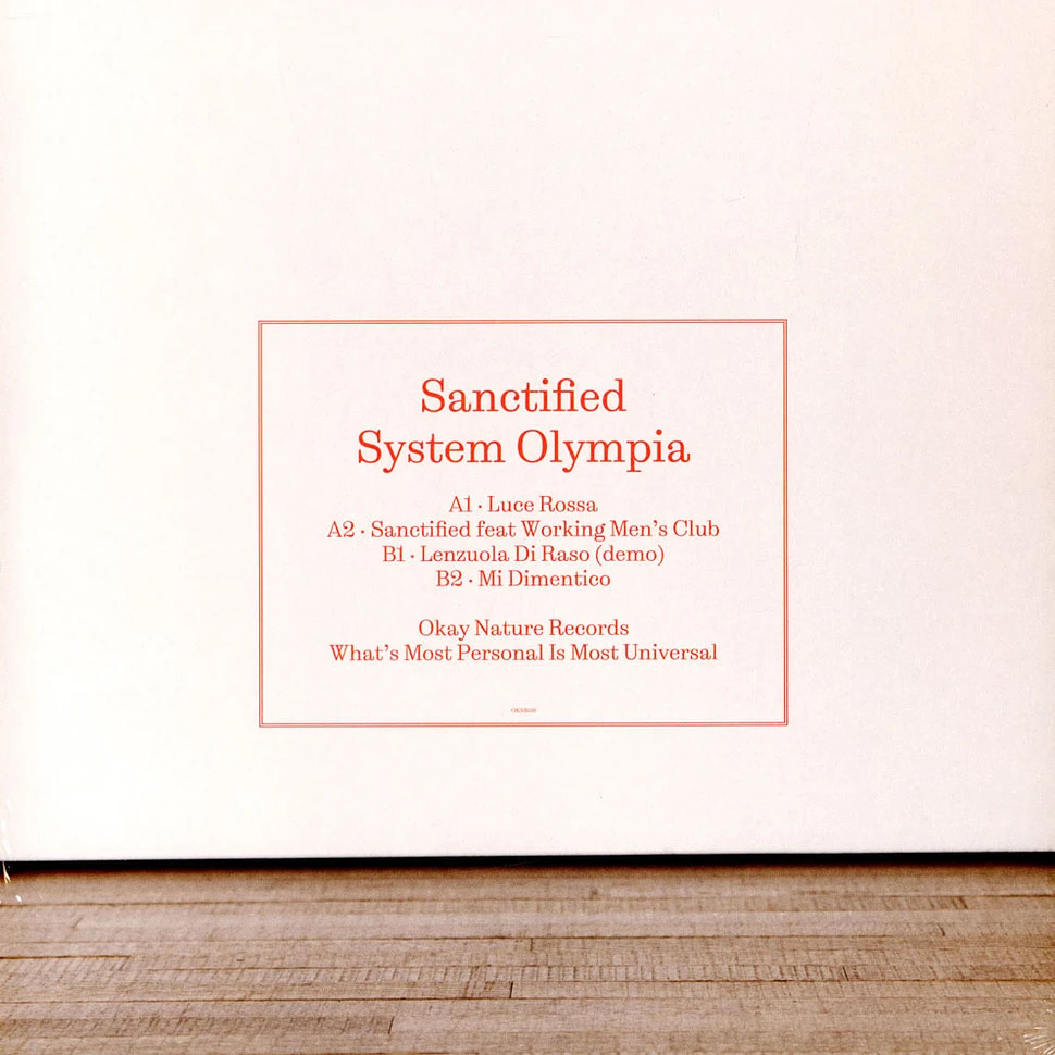 System Olympia - Sanctified Ep