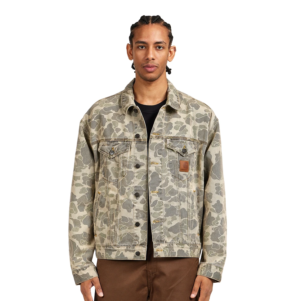 Carhartt WIP - Duck Helston Jacket "Maitland" Camo Duck Denim, 13 oz