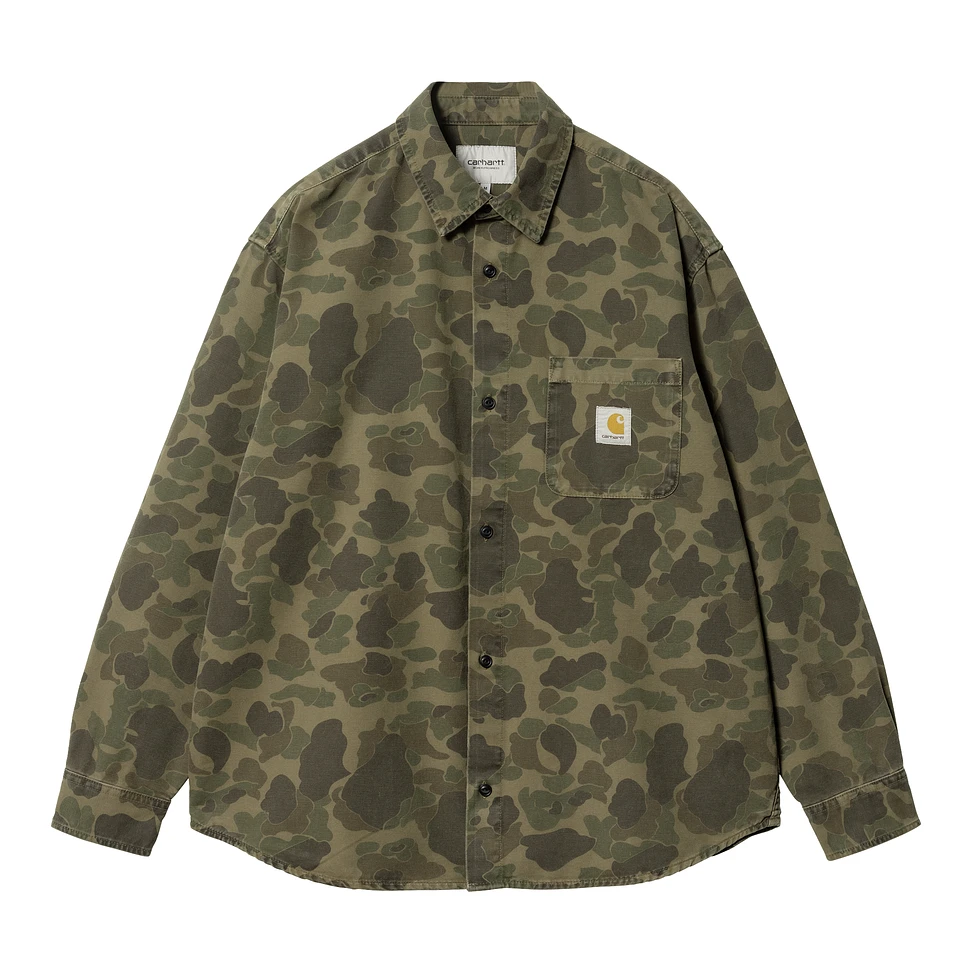 Carhartt WIP - L/S Duck Shirt "Hubbard" Canvas, 9 oz