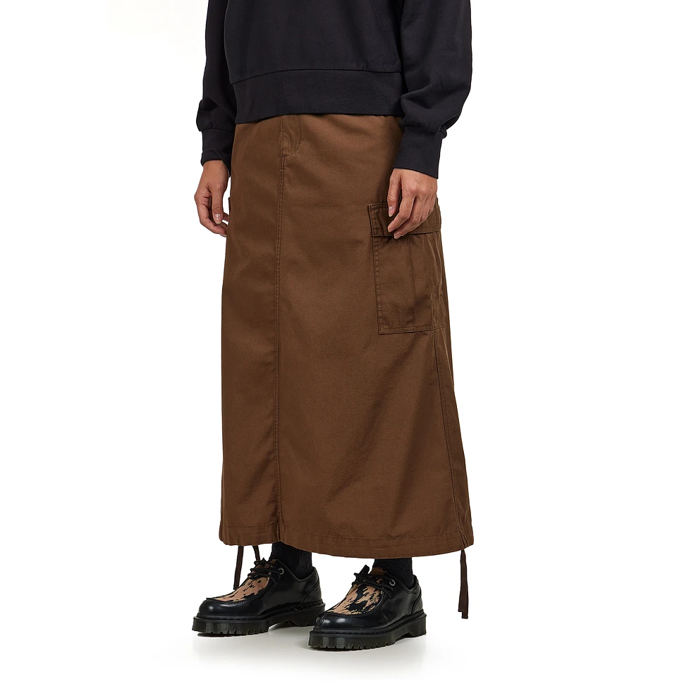 Carhartt WIP - W' Cargo Skirt Long "Lane" Poplin, 6 oz