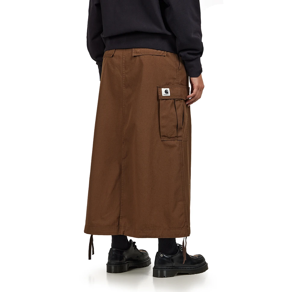 Carhartt WIP - W' Cargo Skirt Long "Lane" Poplin, 6 oz